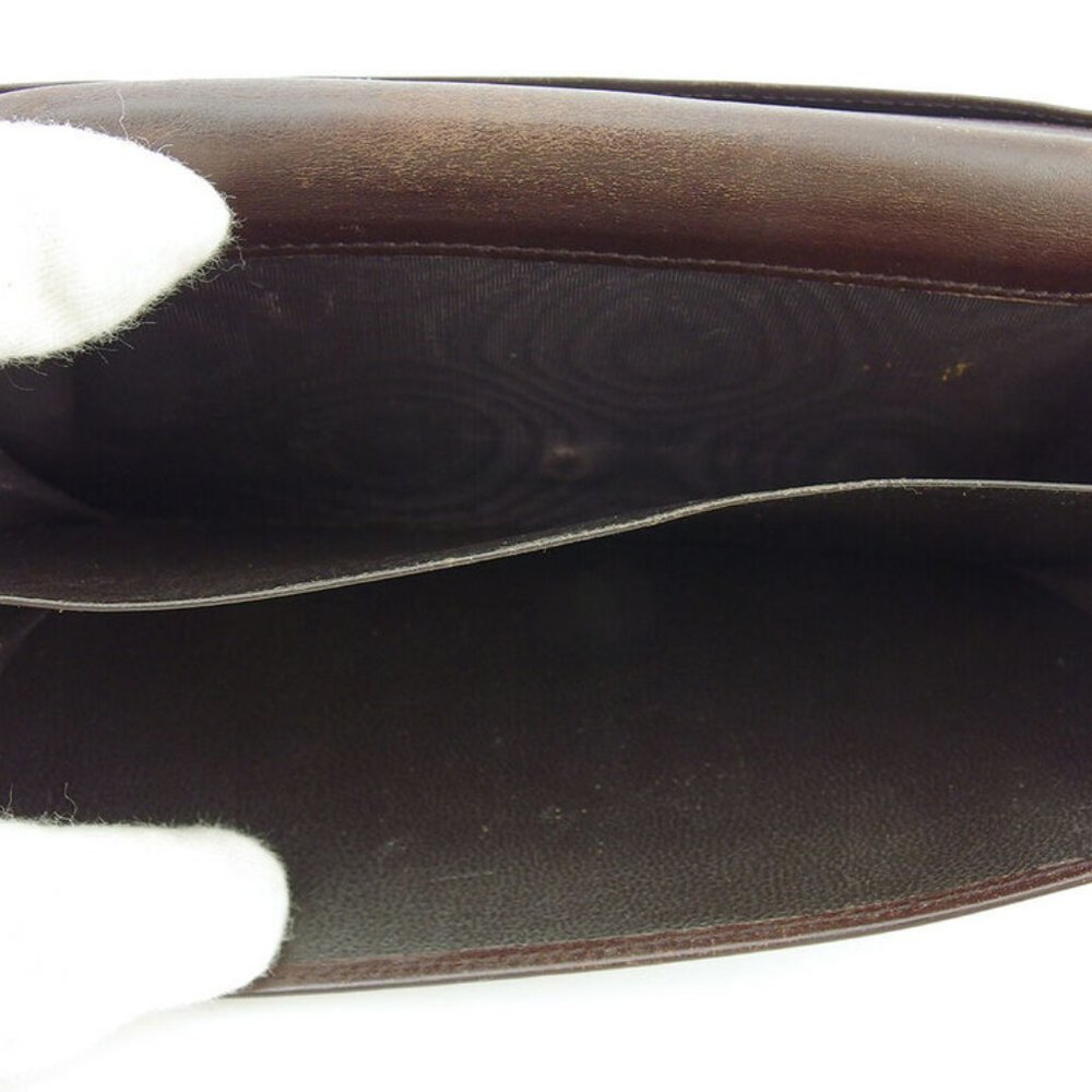 Gucci wallet Gutchishima leather Auth USED Q612 - Picture 2 of 9